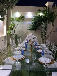 تاجير كراسي وطاولات